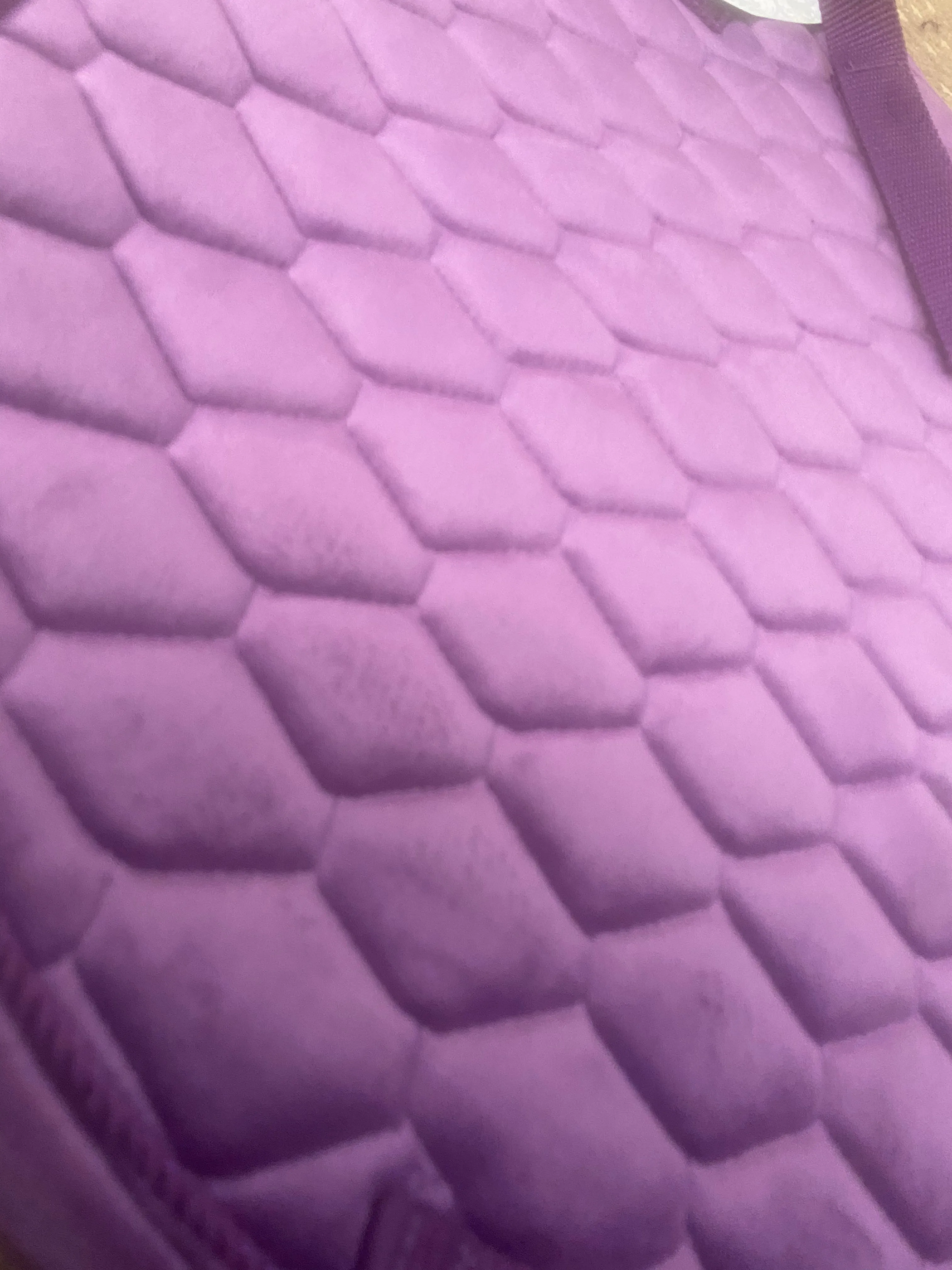 New rhinegold velvet hexagon saddle pad FREE POSTAGE🟢