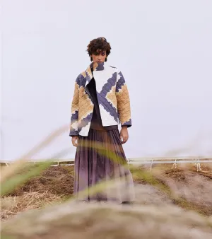 New Season Spring Summer 2025-Jacket-Cotton Mul Umbre Multi-coloured-KW895-Fashion Edit Diana by Khara Kapas