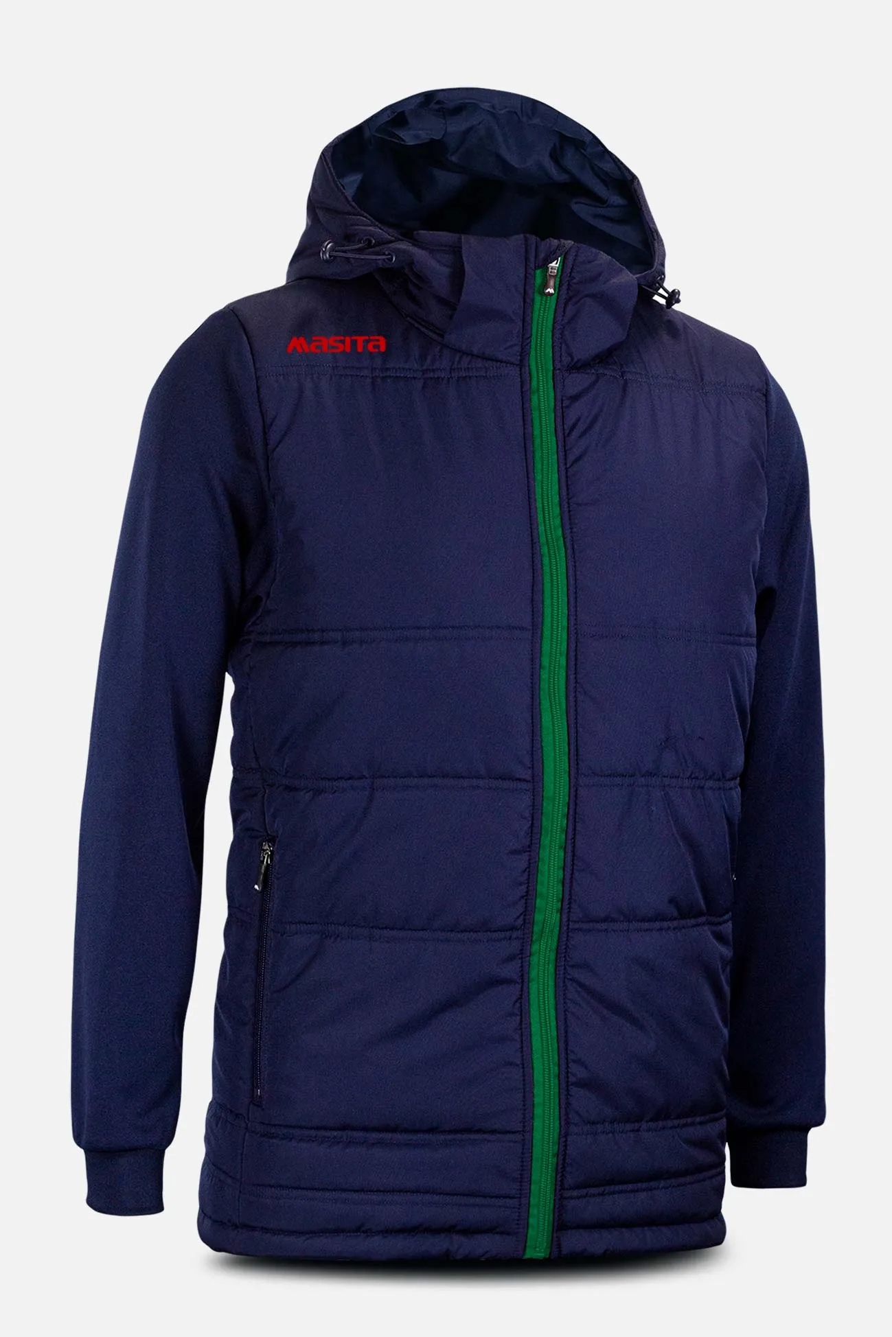 Nova Padded Jacket Navy/Green/Red
