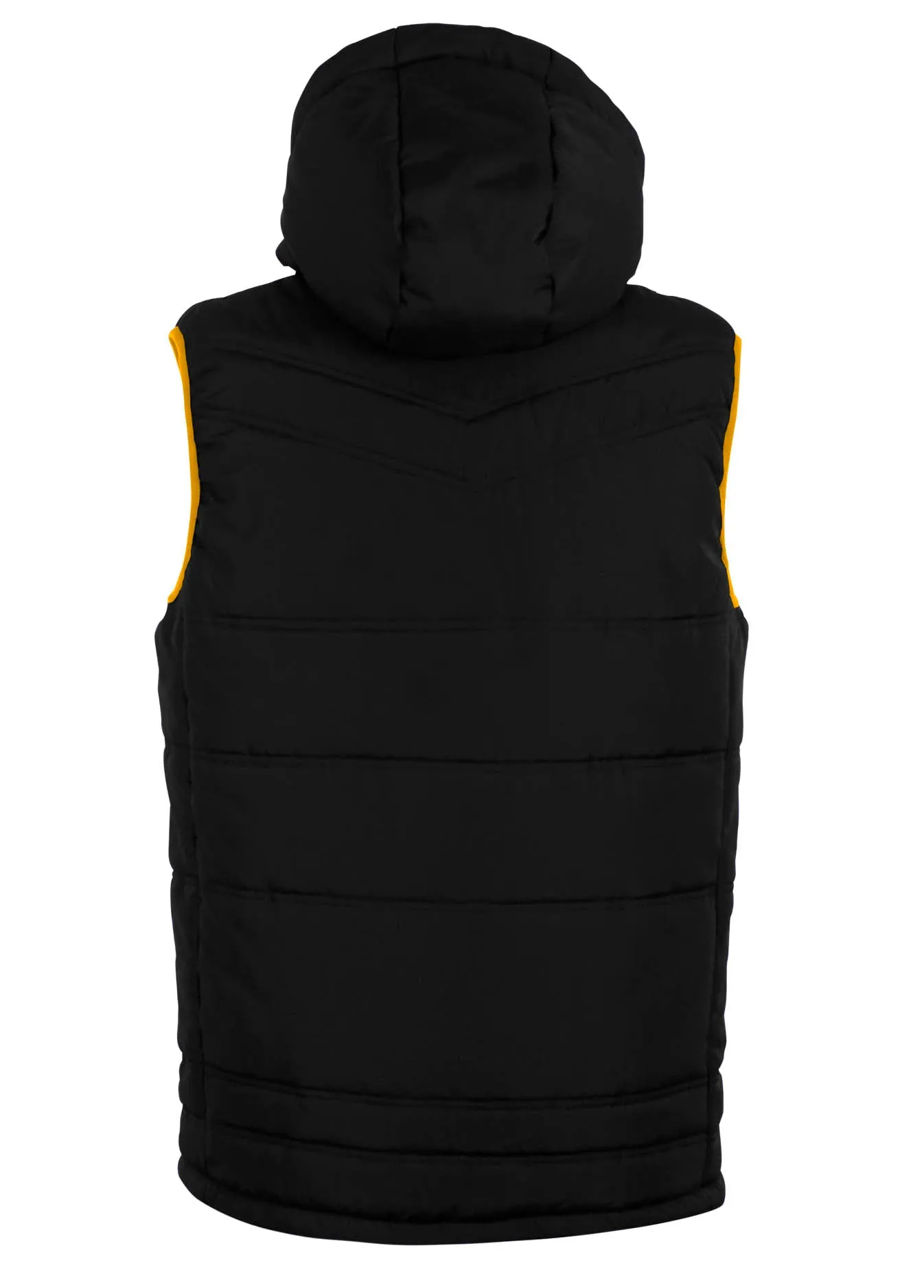 Nova Sleeveless Gilet Black/Amber Adult