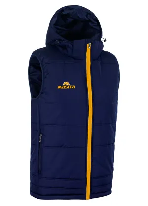 Nova Sleeveless Gilet Navy/Amber Adult