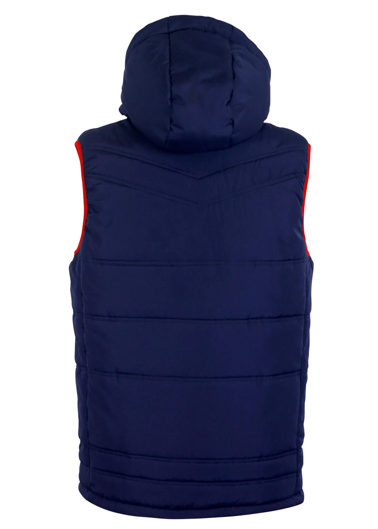 Nova Sleeveless Gilet Navy/Red Kids