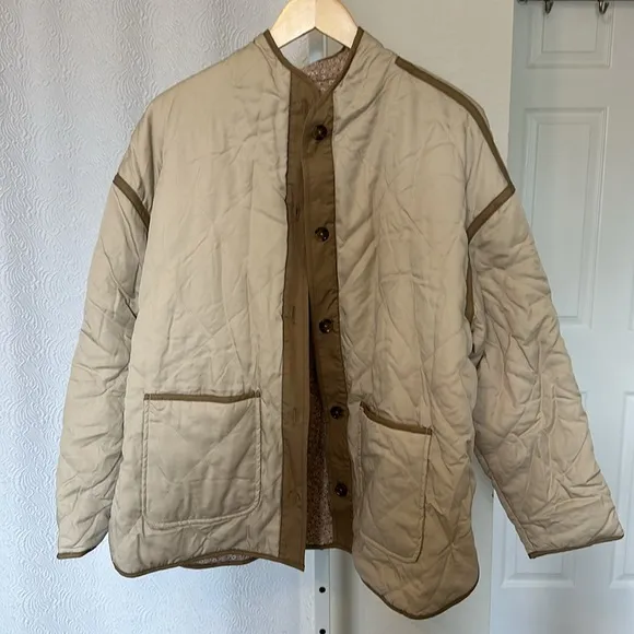 NWOT BlankNYC Quilted Reversible Bomber Jacket