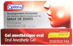 Option  Oral Anesthetic Gel 9.5g