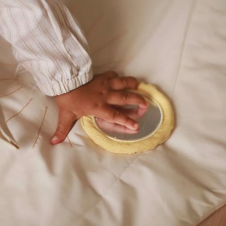 Organic Cotton Sensory Activity Playmat (Chamomile)