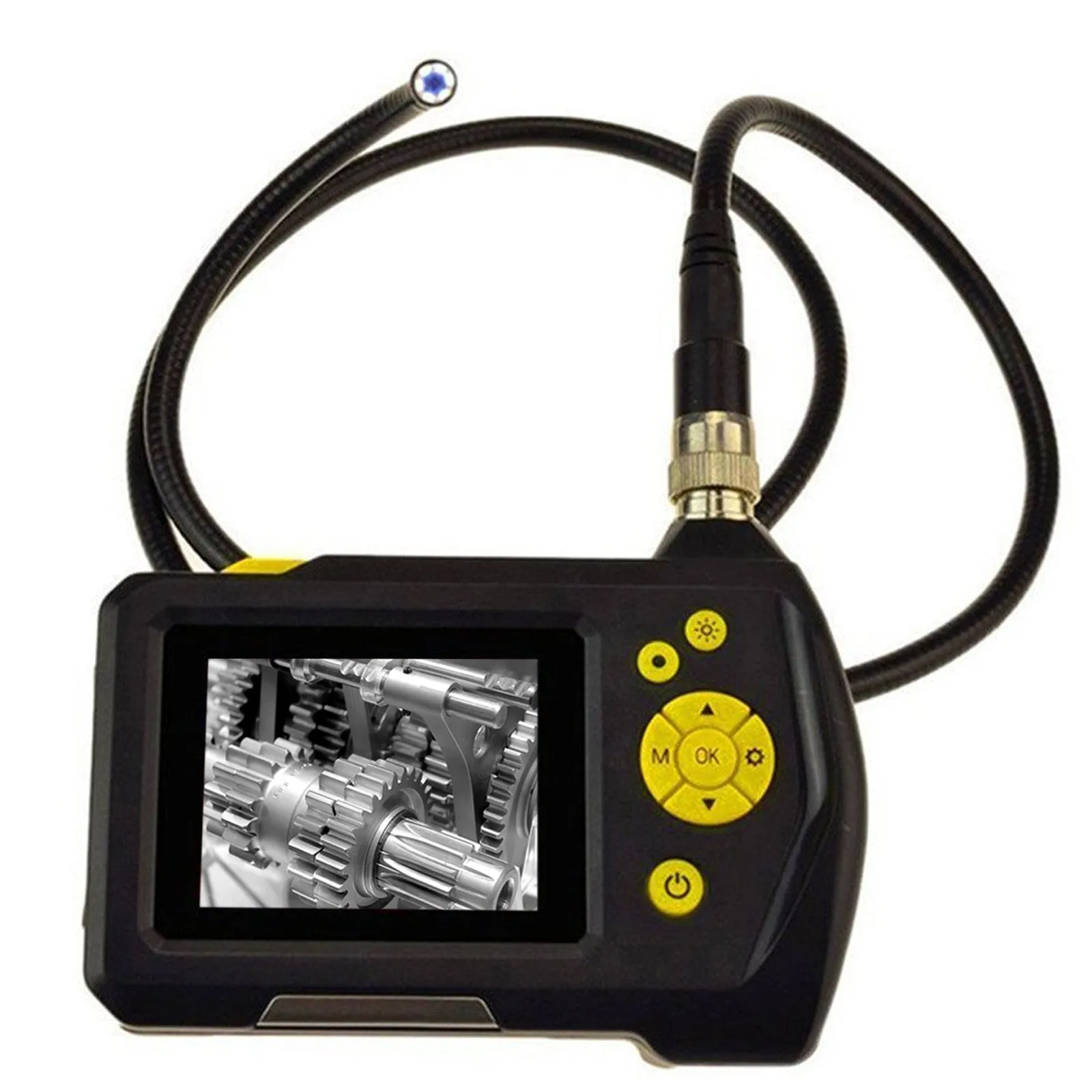 PD_1 Kibeland 8.2mm Digital Waterproof Handheld Endoscope Digital Inspection Camera System 2.7 inch Screen Monitor and 1 Meter Cable