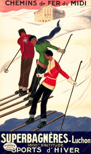 PDXC7301 -- Vintage Travel Posters