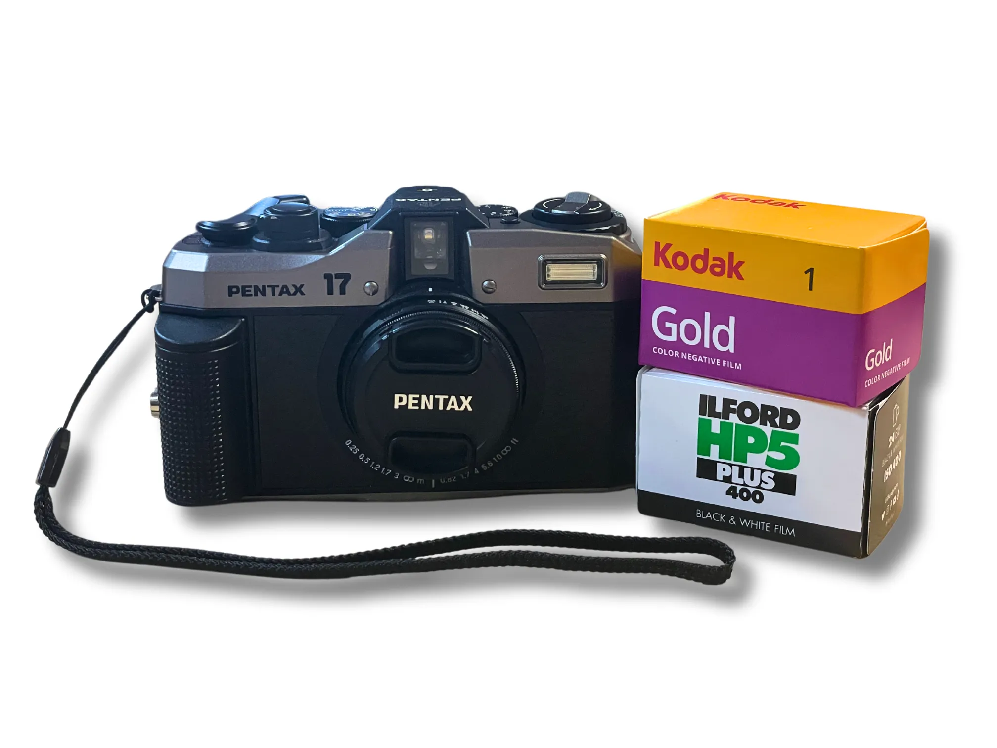 Pentax 17 Camera Bundle with 2 FREE Films!