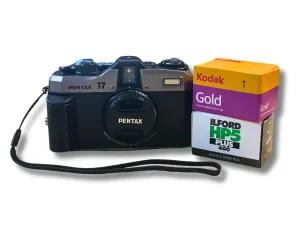 Pentax 17 Camera Bundle with 2 FREE Films!