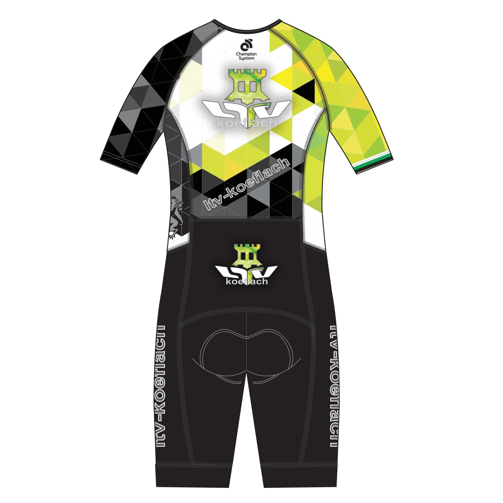 PERFORMANCE Aero Short Sleeve Tri Suit (Vereinsunterstützung)