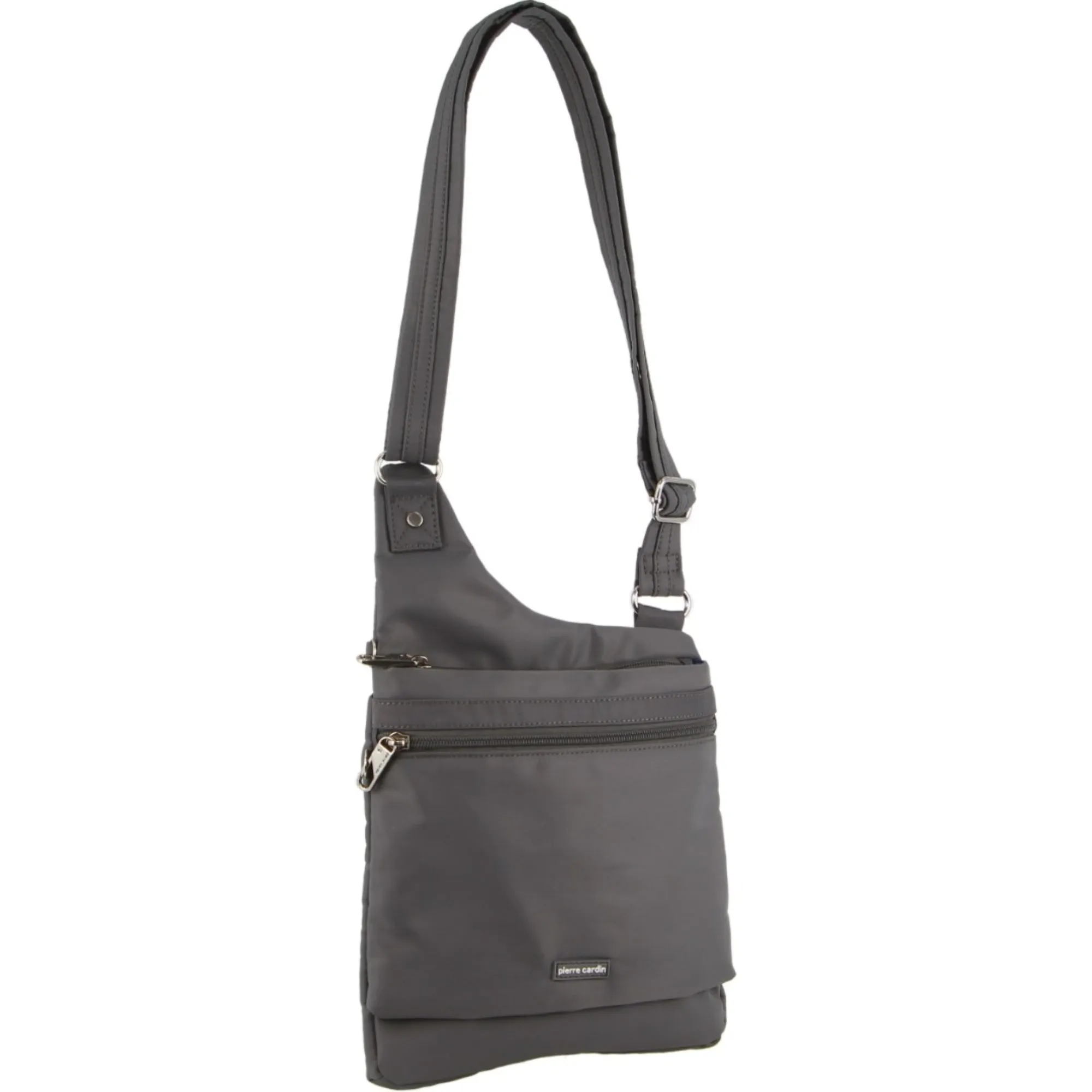 Pierre Cardin Anti-Theft Crossbody bag 2416 Grey