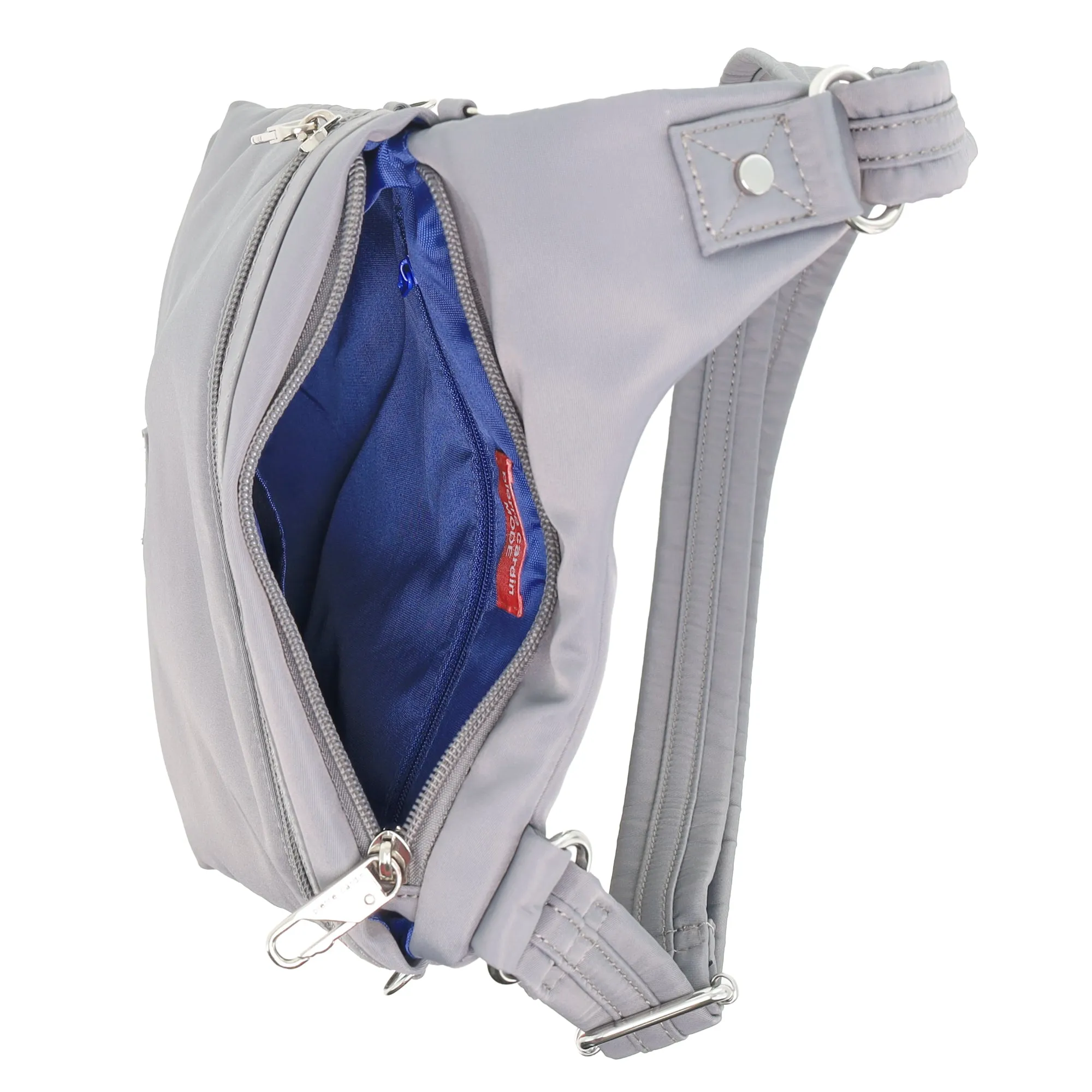 Pierre Cardin Anti-Theft Crossbody bag 2416 Grey