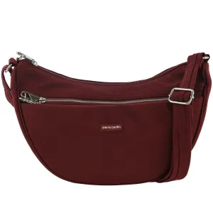 Pierre Cardin Anti-Theft Crossbody bag 3942 Wine