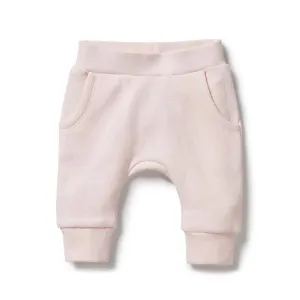 PINK ORGANIC QUILTED PANT