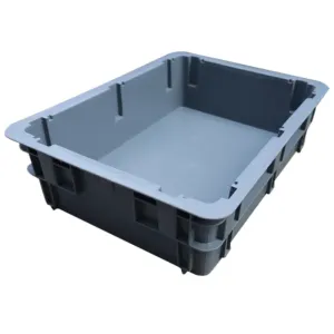Plastic Storage Bin Nestable Stackable 400mm