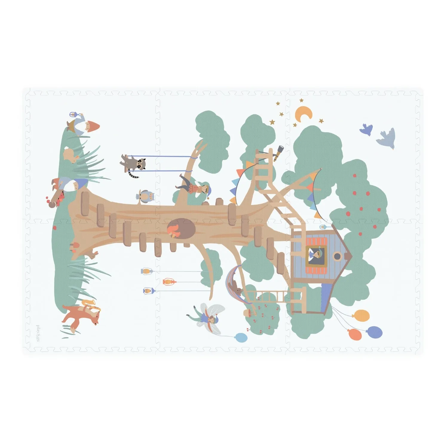 Play&Go EEVAA Puzzle Playmat Treehouse (Min of 1, multiples of 1)