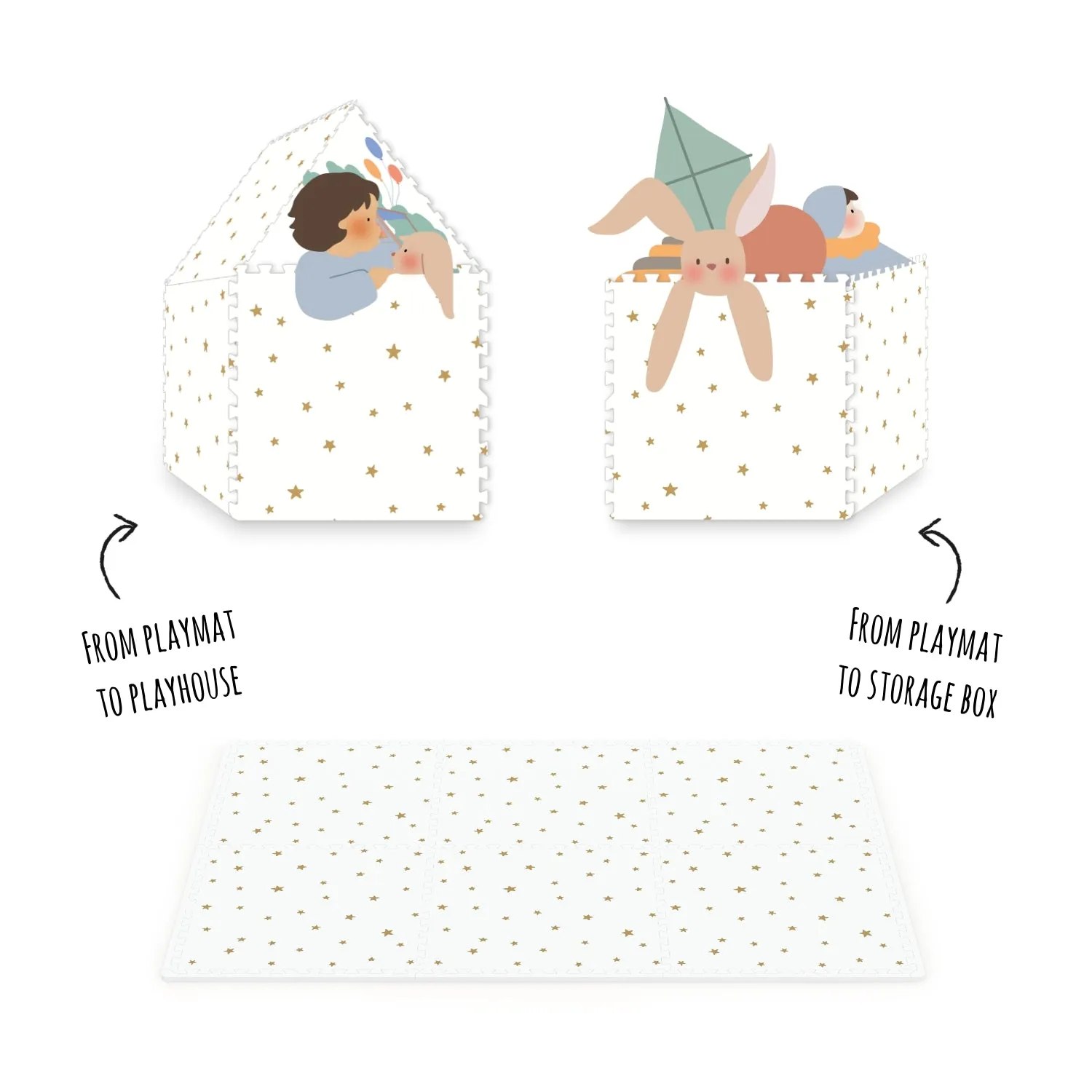 Play&Go EEVAA Puzzle Playmat Treehouse (Min of 1, multiples of 1)