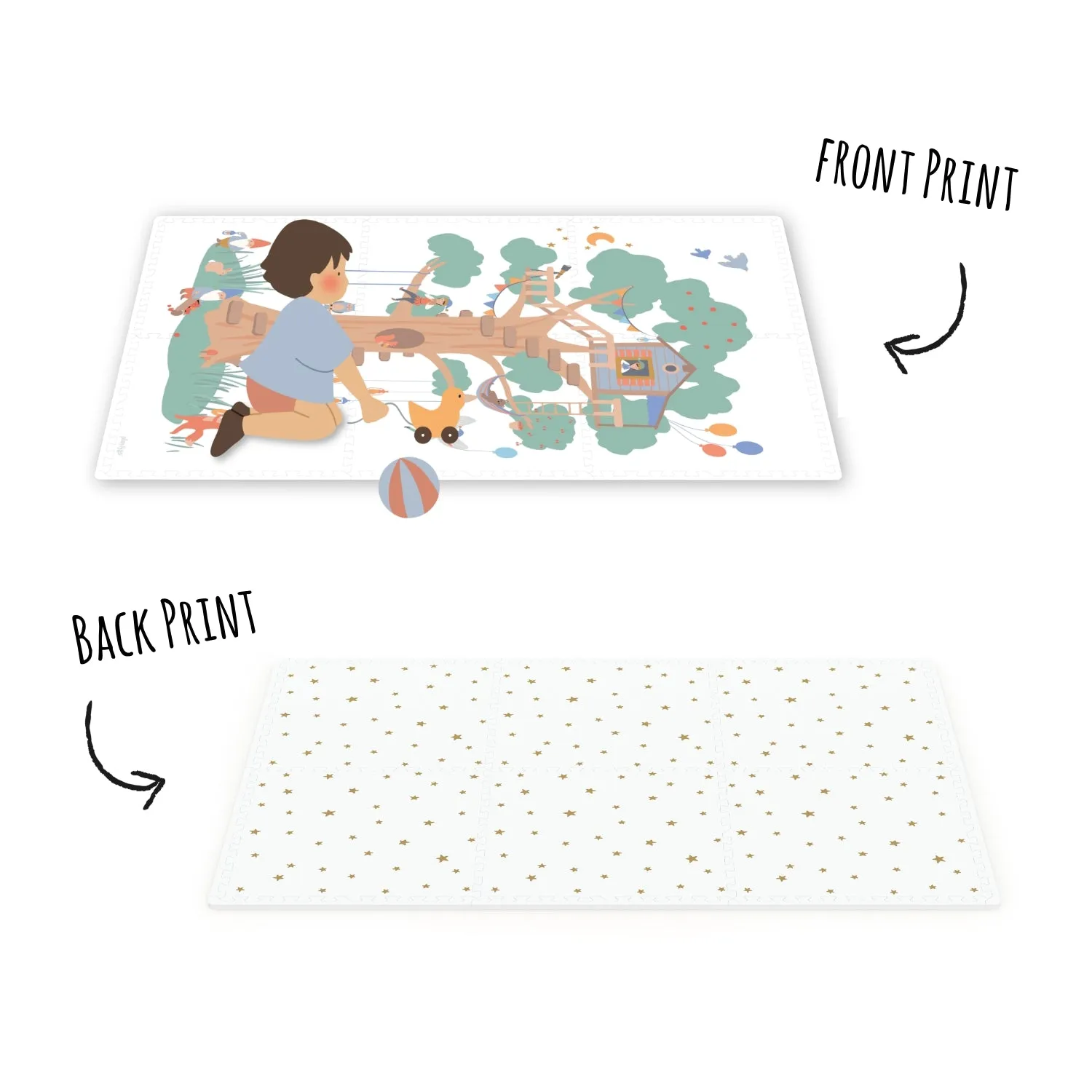 Play&Go EEVAA Puzzle Playmat Treehouse (Min of 1, multiples of 1)