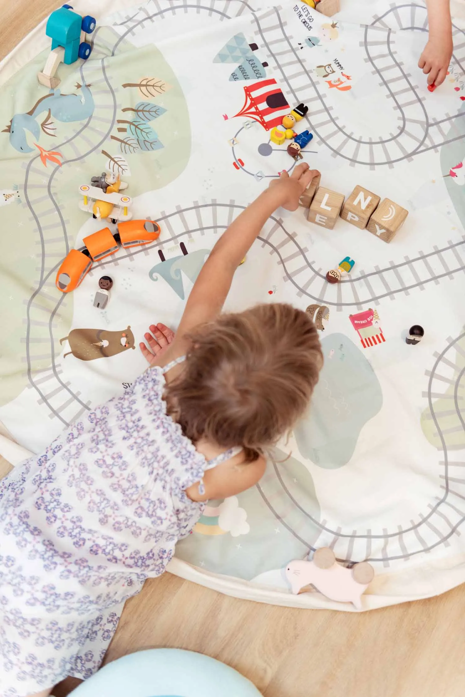 Play&Go Trainmap/bears toy storage bag (Min of 1, multiples of 1)