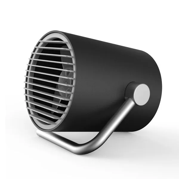 Portable Mini Whisper Quiet Cyclone Air Circulating Technology Touch Sensoring USB Table Desk Fan