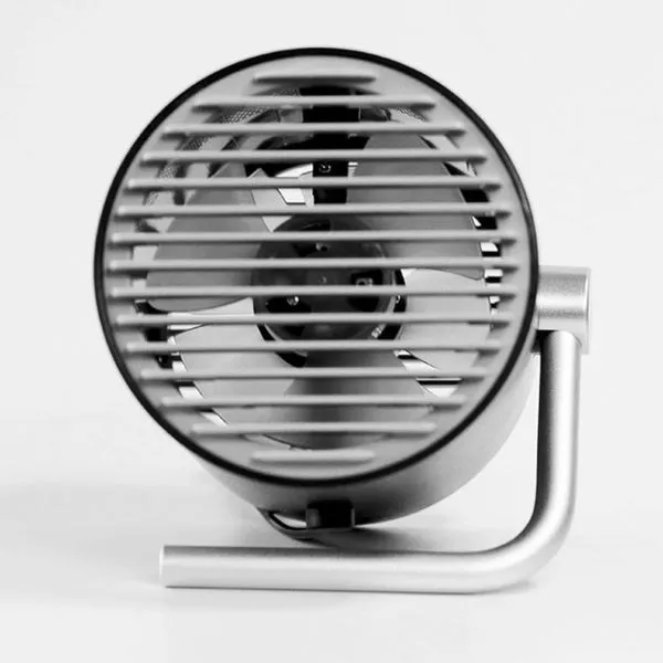 Portable Mini Whisper Quiet Cyclone Air Circulating Technology Touch Sensoring USB Table Desk Fan