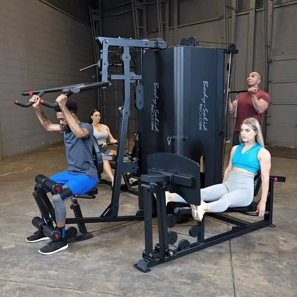 Pro Clubline S1000 Four Stack Gym Commercial Body Solid