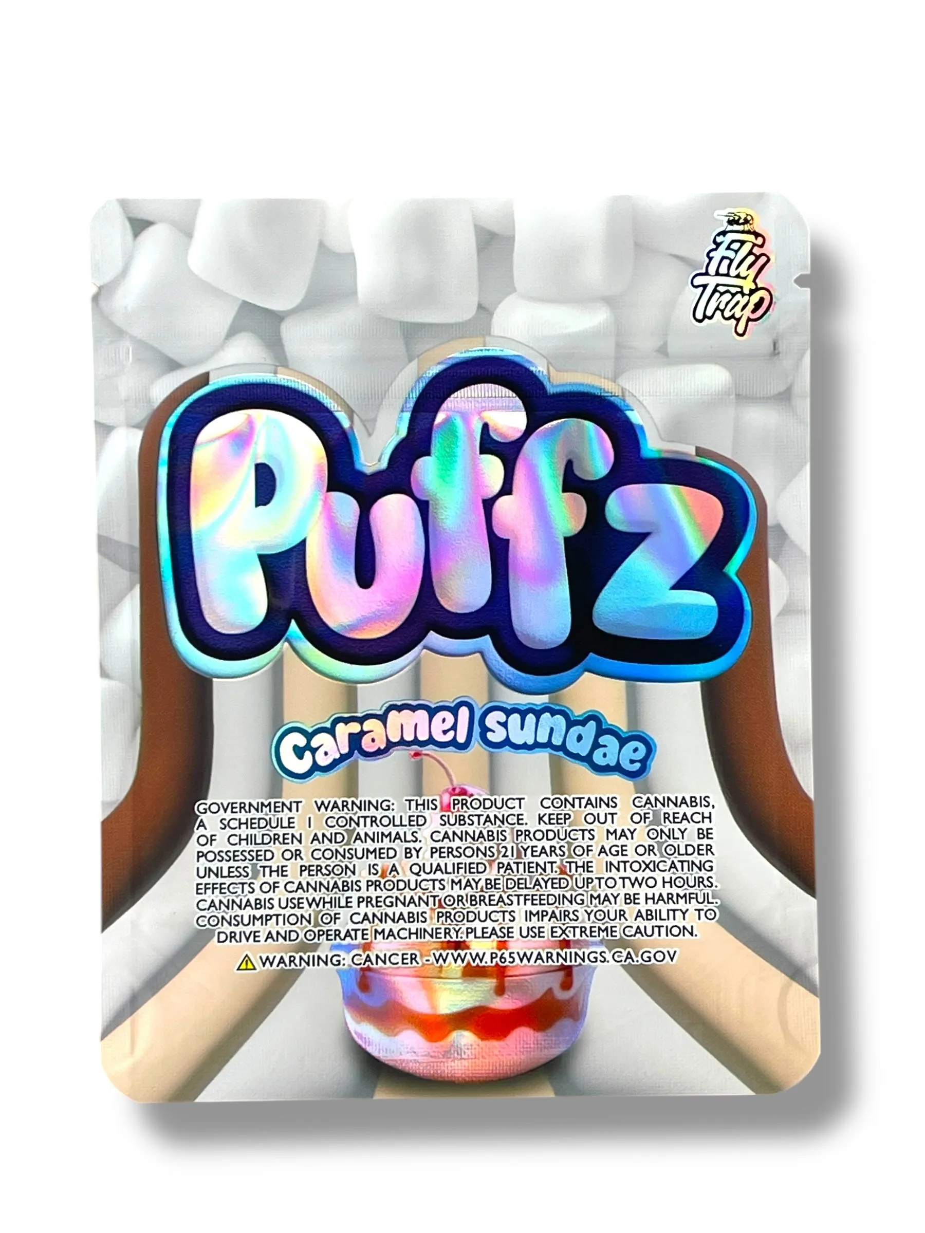 Puffs Caramel Sundae Mylar Bag 3.5 Grams