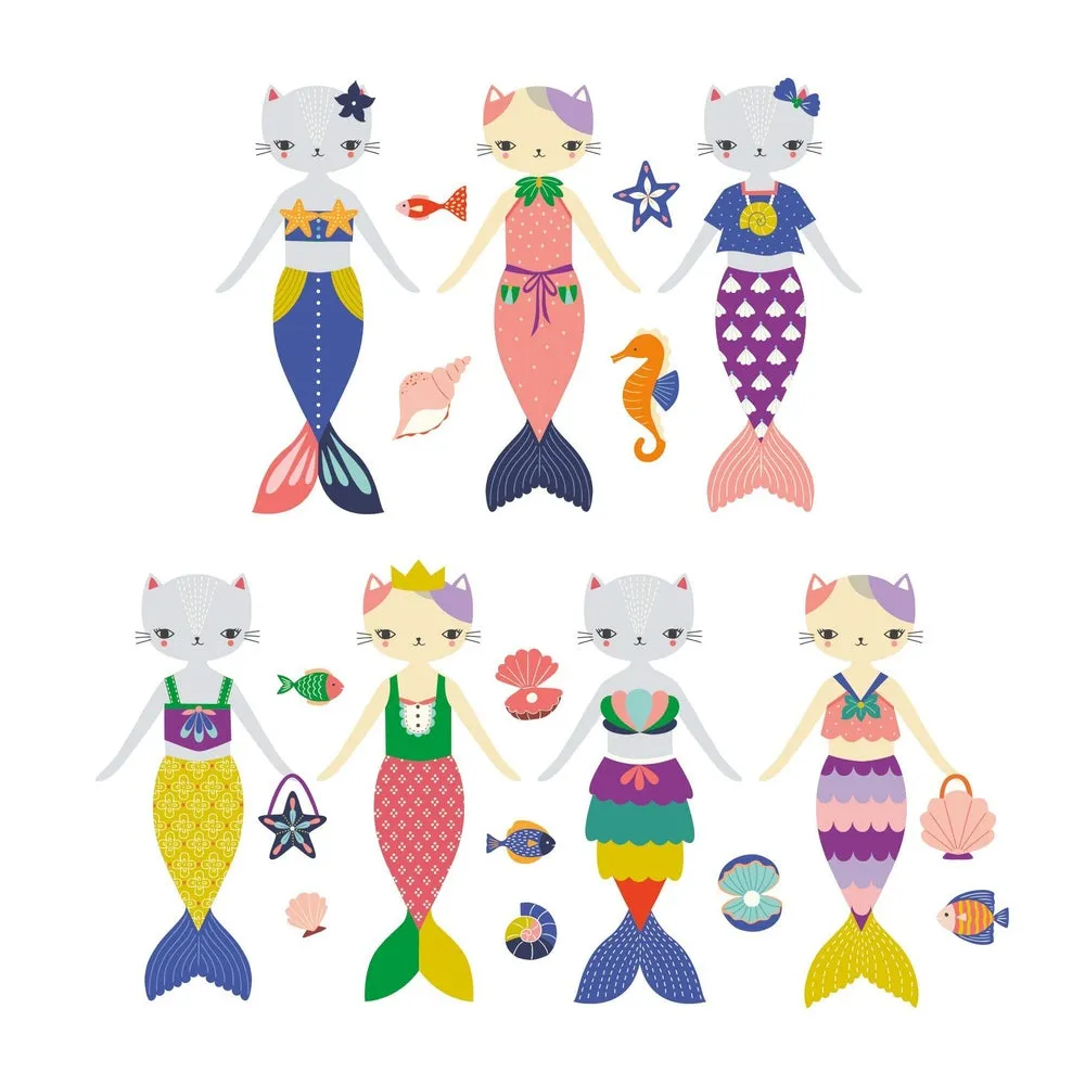 Purrmaid Magnetic Dress-up