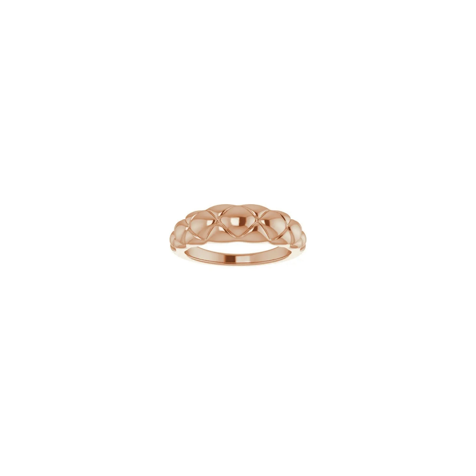 Quilted Dome Ring