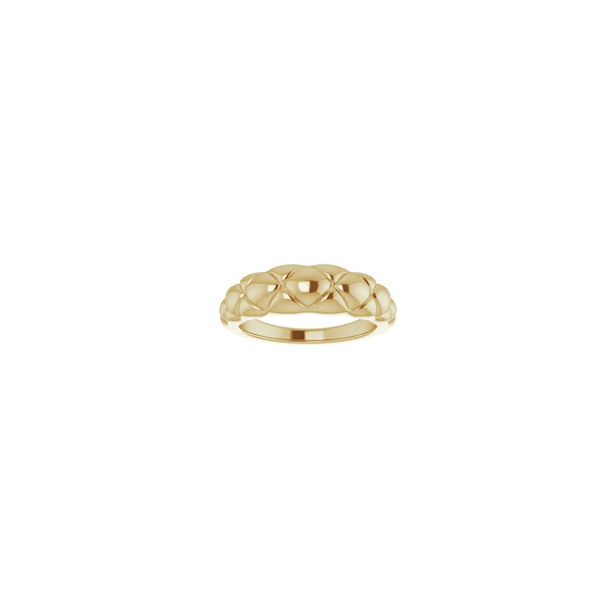 Quilted Dome Ring