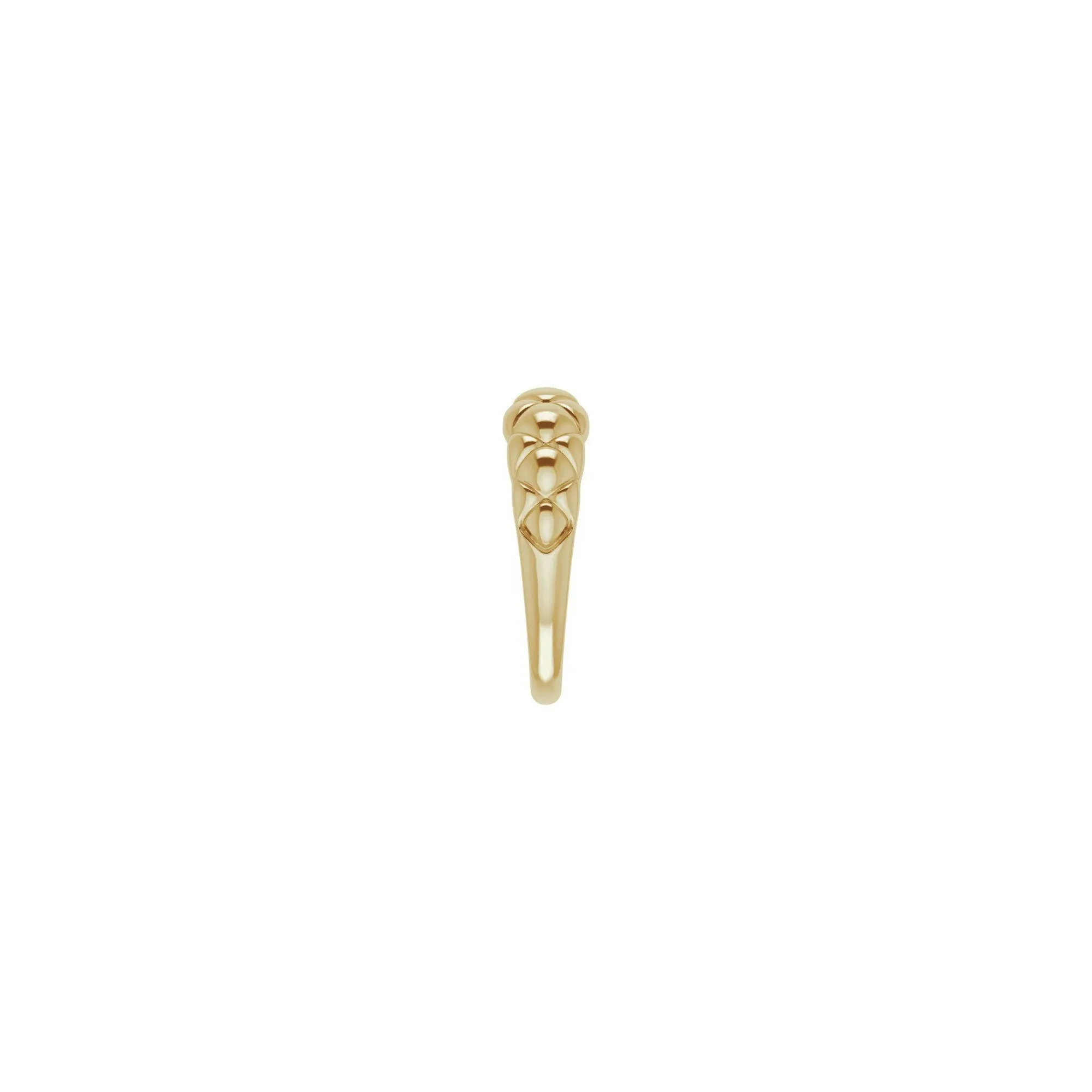 Quilted Dome Ring