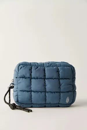 quilted mini case in skyline