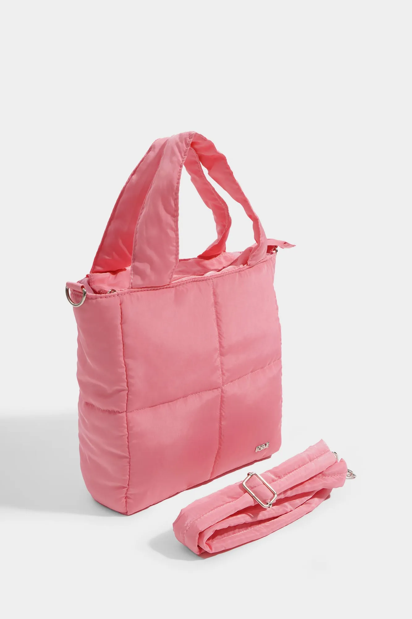 Quilted Nylon Sling Bag