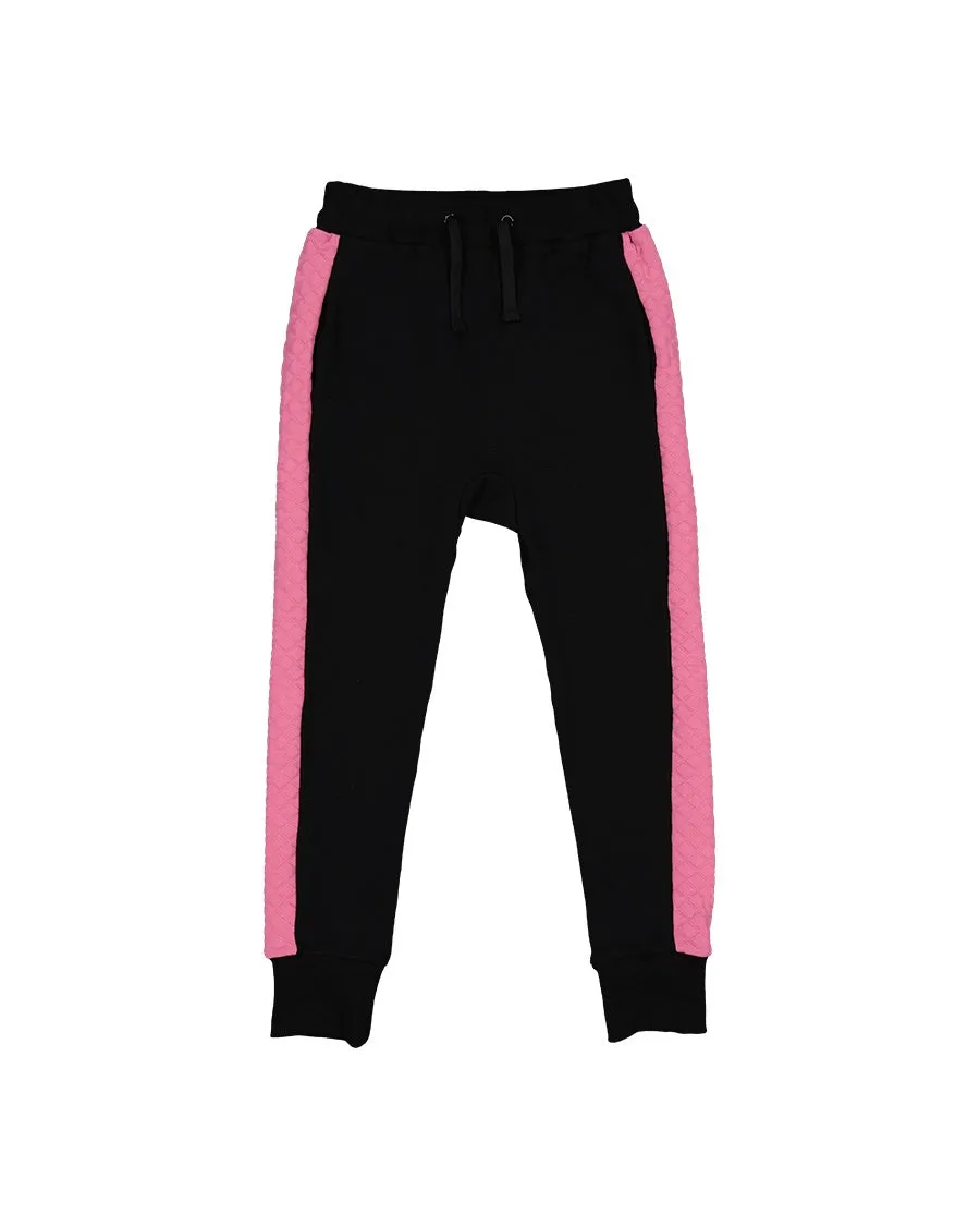 Quilted Panel Pant