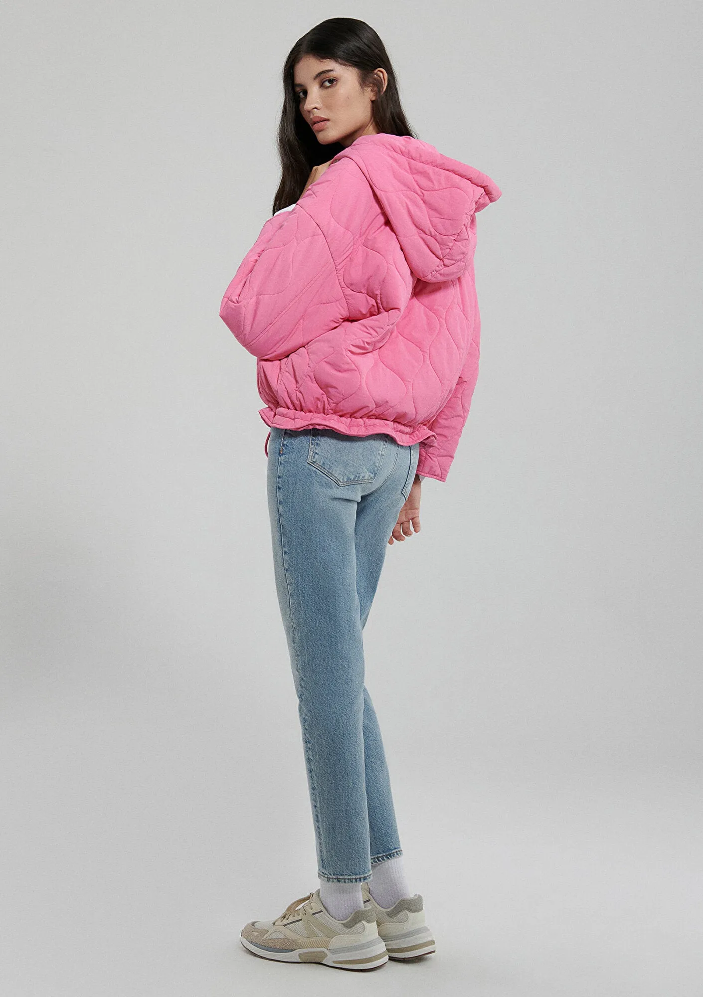 Quilted Pink Jacket