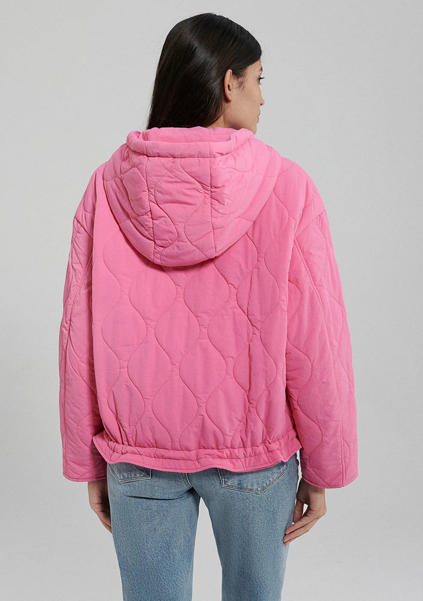 Quilted Pink Jacket