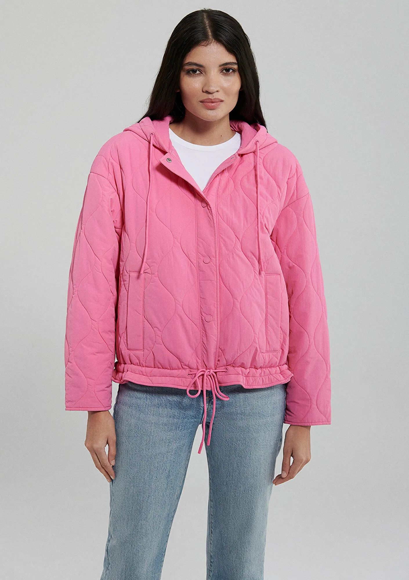 Quilted Pink Jacket