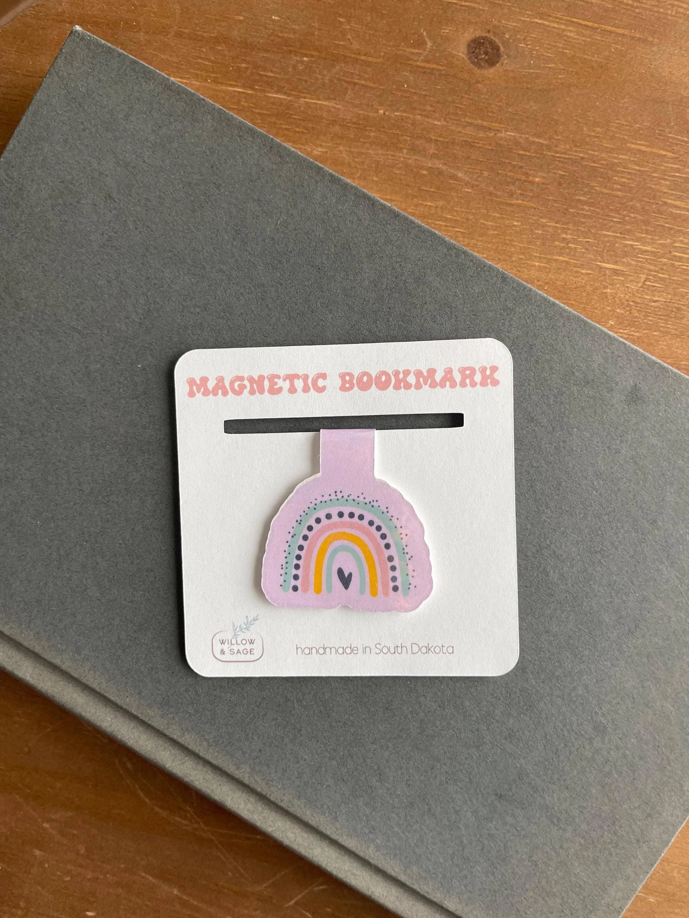 Rainbow Magnetic Bookmark