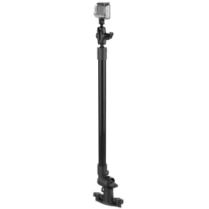 RAM® Tough-Pole™ 24" Action Camera Mount with Single Pipe & Track Base (RAP-422-18-A-GOP1)