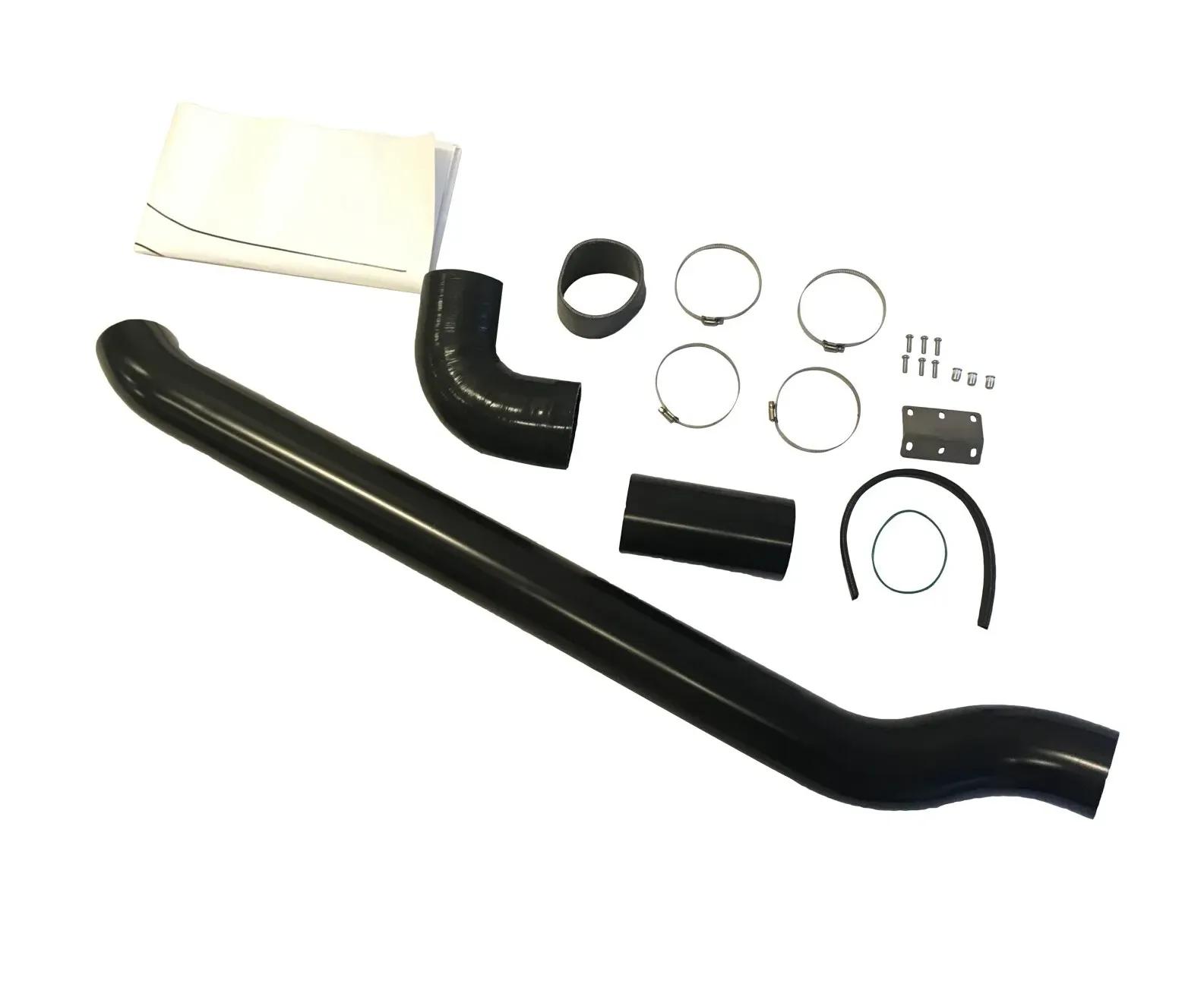 Ramped Up 4x4 Black Stainless Steel Snorkel Kit Suitable For Isuzu Dmax 2020  RG