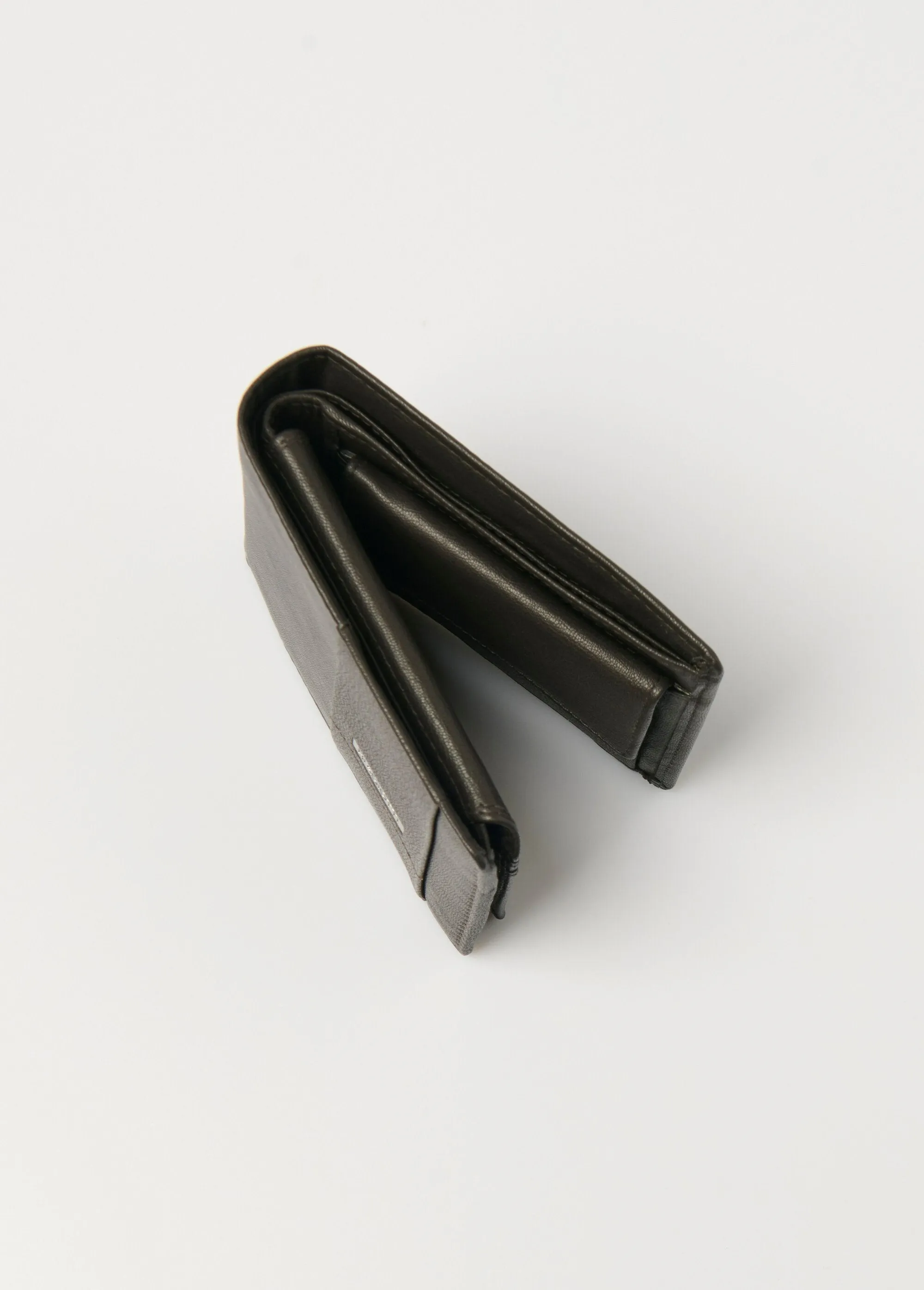 RFID blocking leather wallet