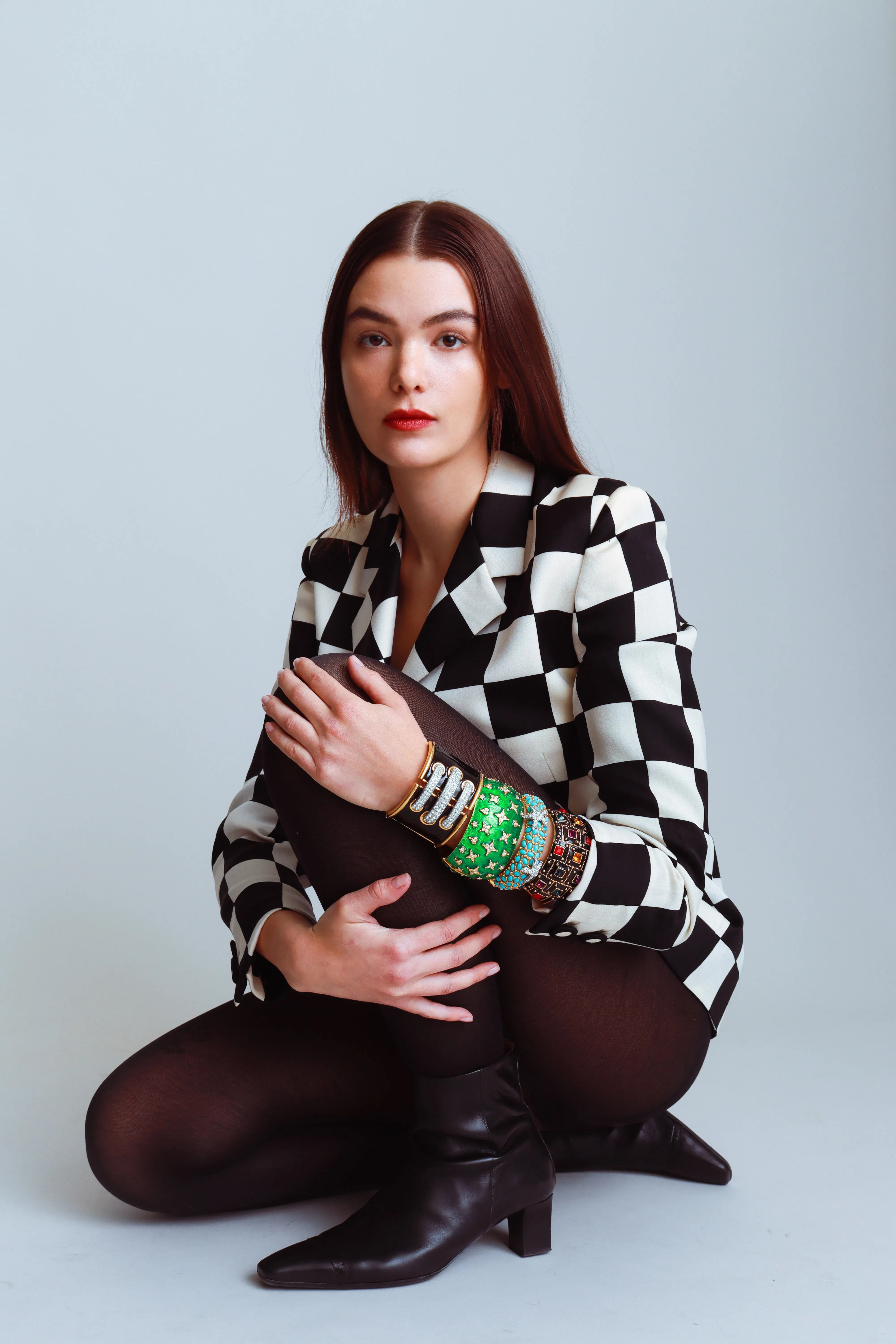 Rhinestone Shoelace Bracelet