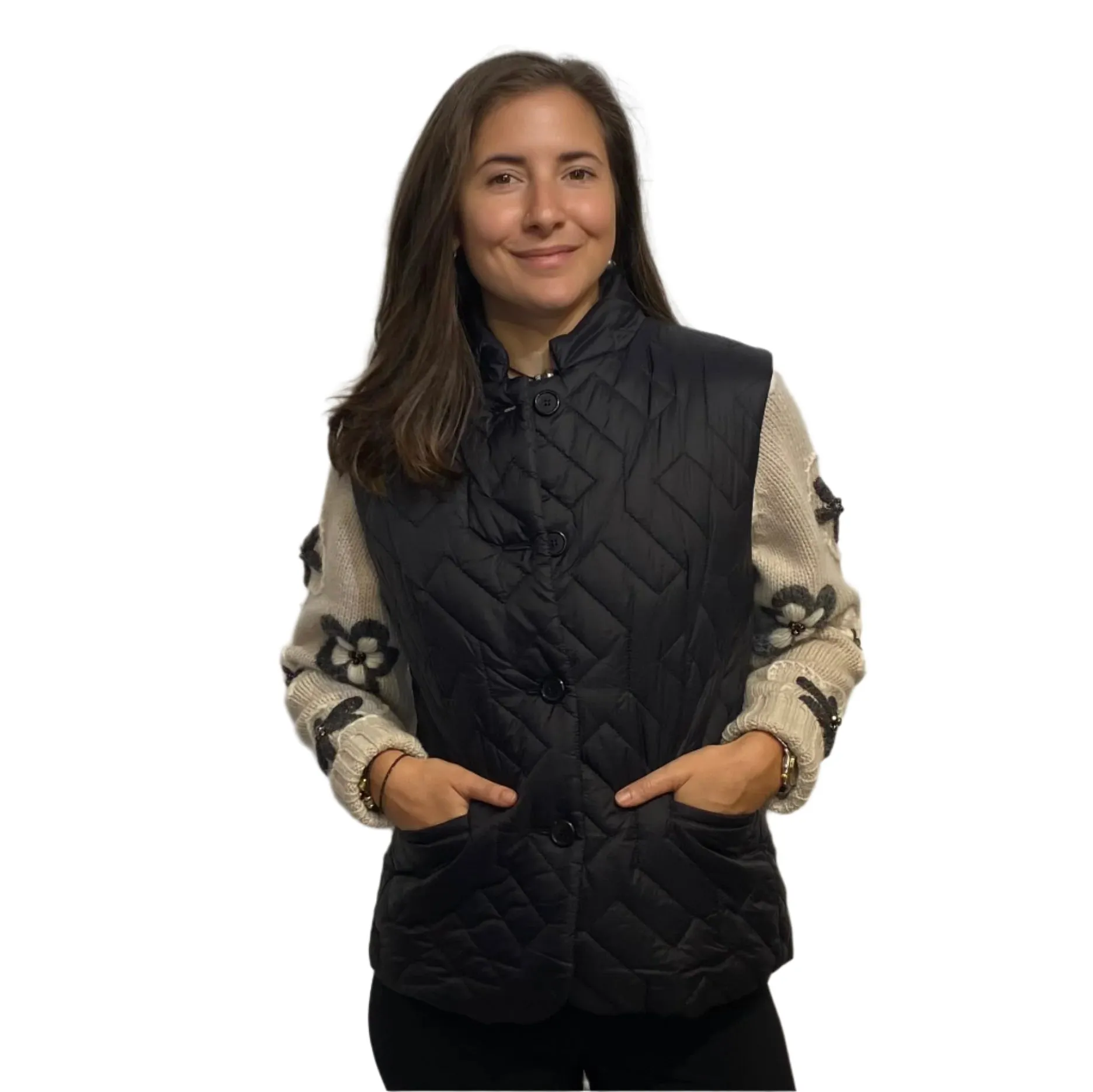 RO - Quilted Vest | Black