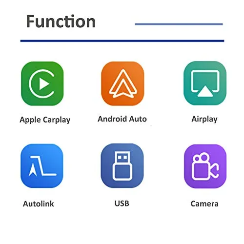 Road Top Wireless Carplay Android Auto Retrofit Kit Decoder for Mercedes Benz E Class W212 E Coupe 2012-2015 Year NTG4.5/4.7, Support Mirrorlink, Camera, Original Car Knob Control