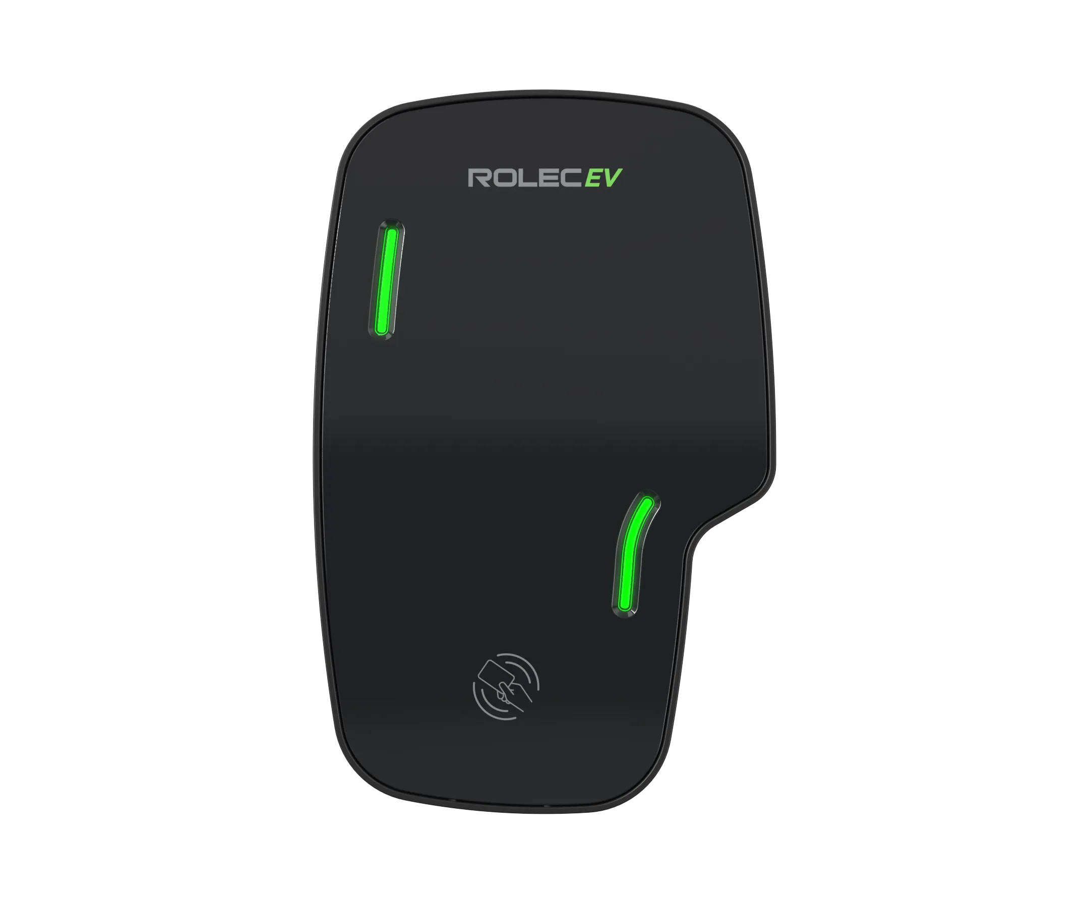 Rolec ROLEC3030B Zura Smart EV Charger - 2 x up to 7.4kw Type 2 Socket - Black