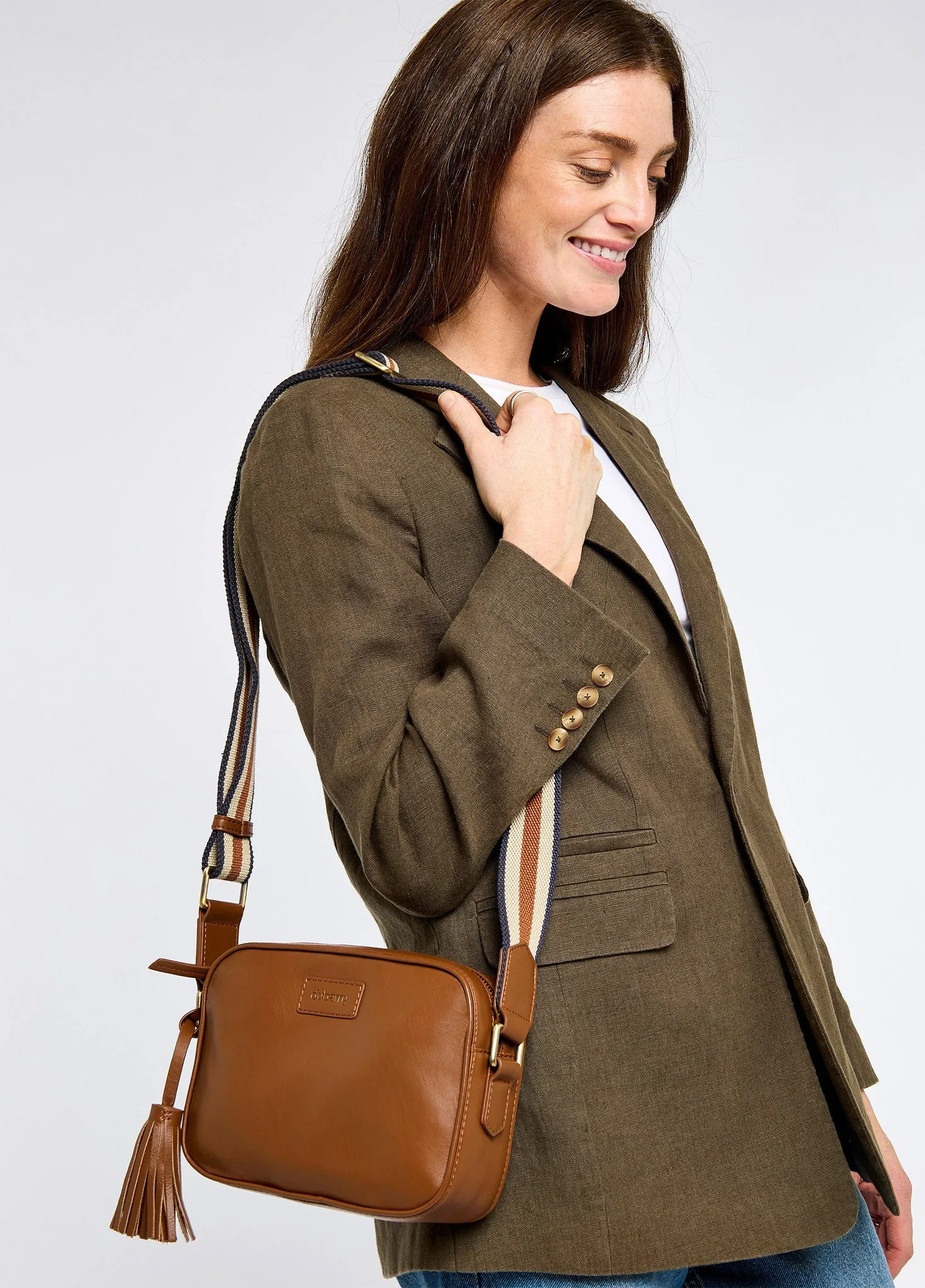 Rostrevor Ladies Cross Body Bag - Caramel