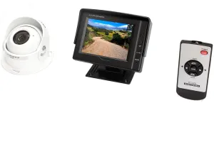 SafetyDave Reversing Camera Kit 3.5inch Dash Monitor with White Eyeball Camera