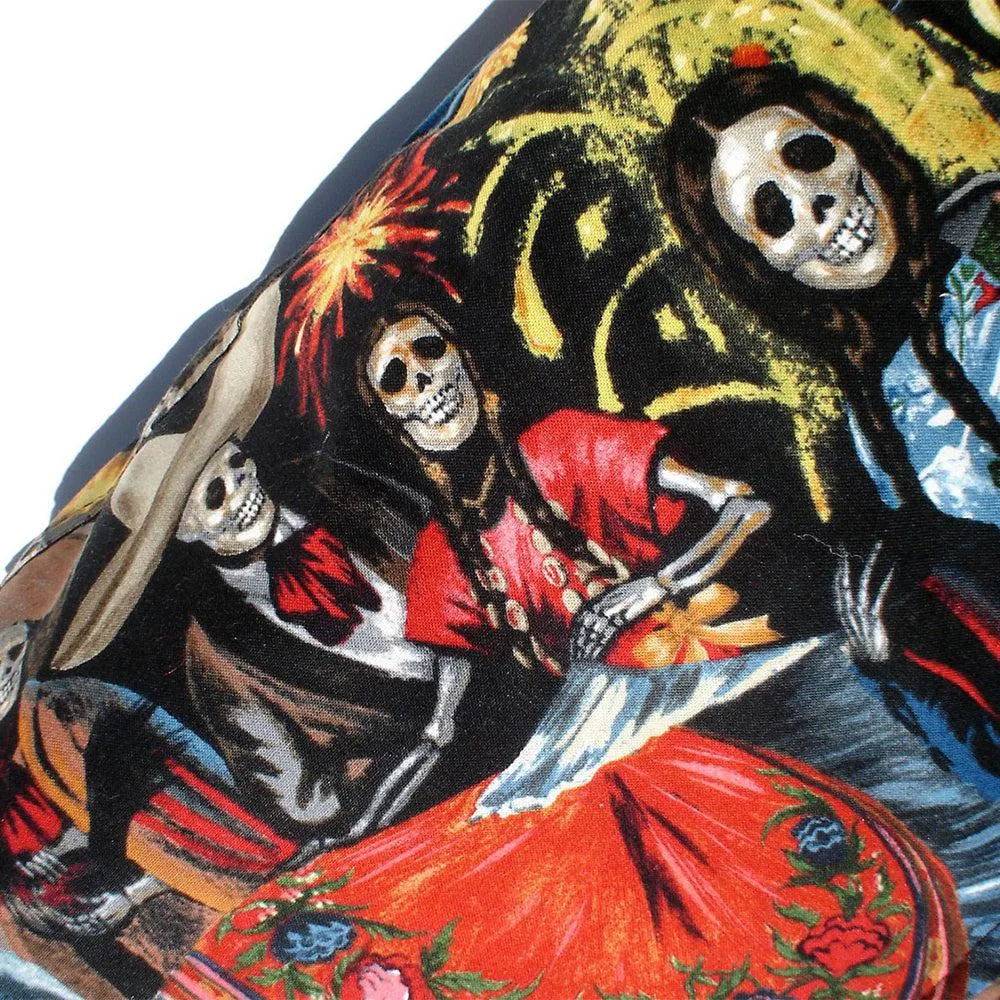 San Marcos Day of the Dead Messenger Bag by Hemet
