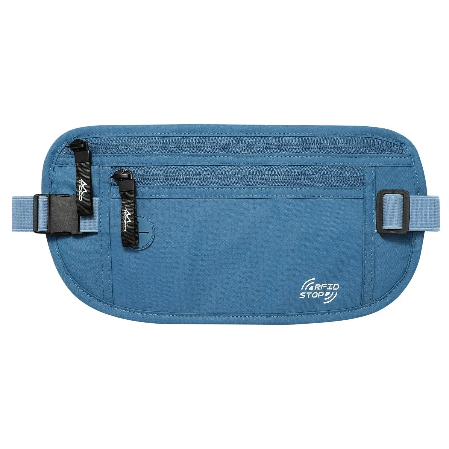 Secure Travel Money Belt Undercover Hidden Rfid Blocking Travel Wallet Anti-theft Passport Wallets for Men & Women