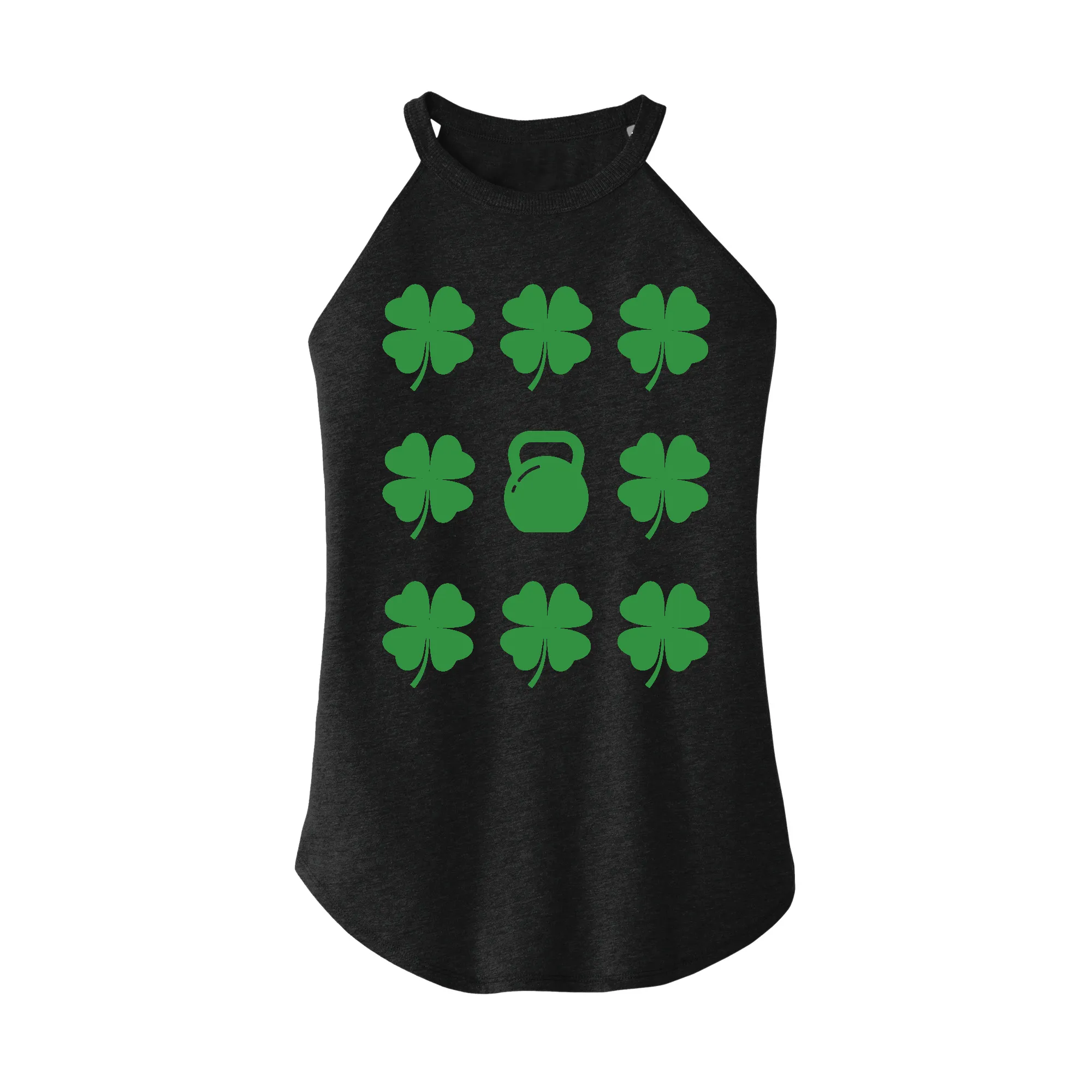 Shamrocks and Kettlebells Rocker Tank